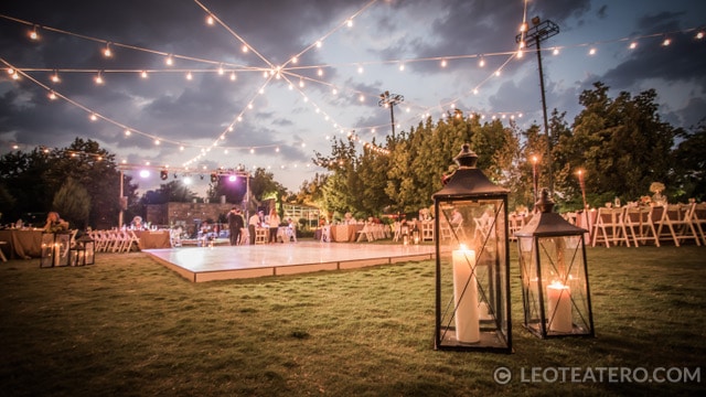 Outdoor Wedding Lights